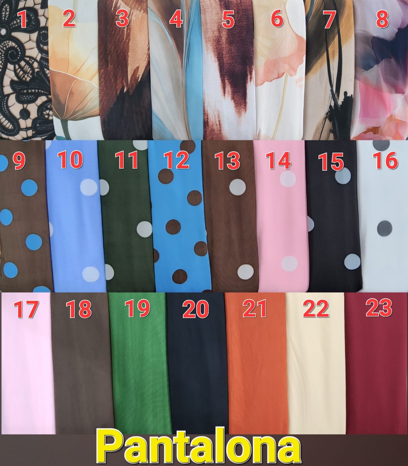 Odaliz peças pantalona